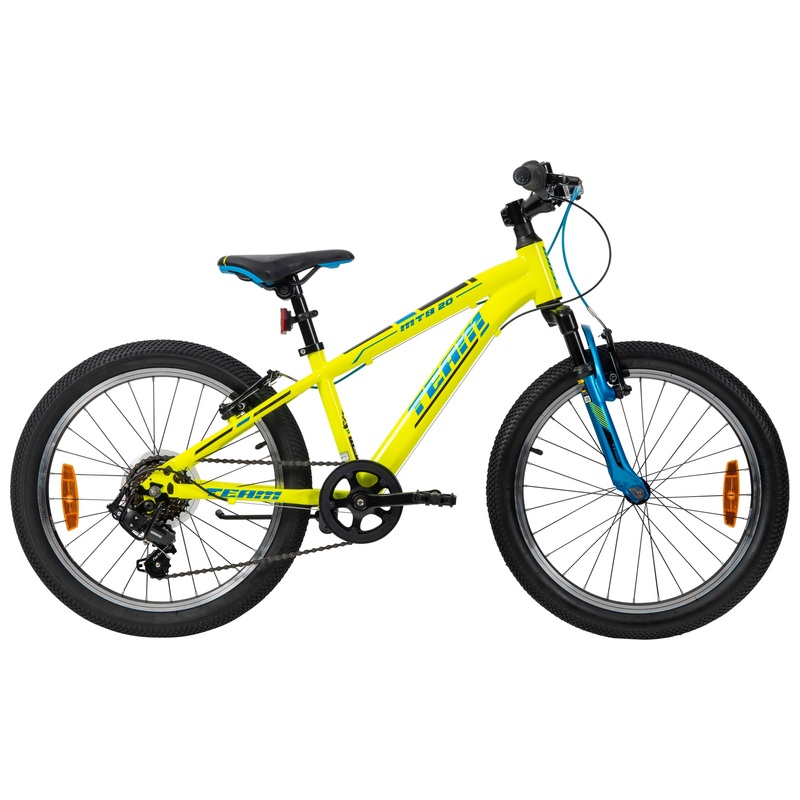 20 Inch Team Mountain Bike Yellow
