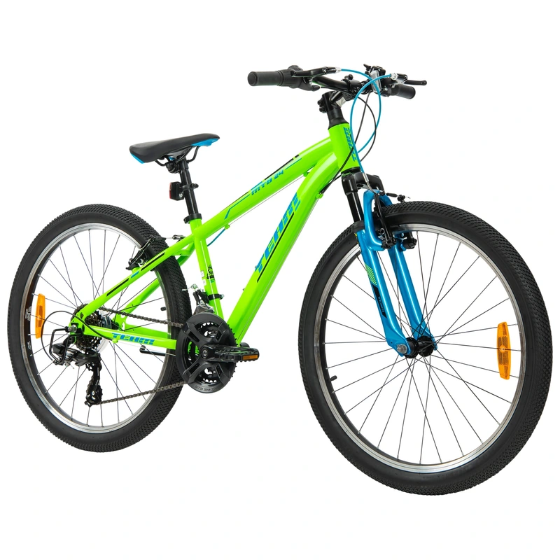 24 Inch Team Mountain Bike Green UK frame design
