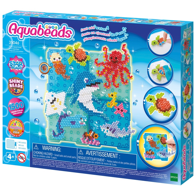 Aquabeads - Coffret 1500 Perles Vie Aquatique