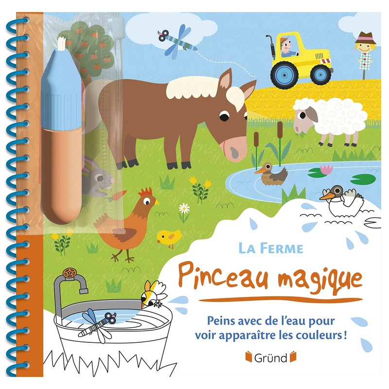 Pinceau Magique - Livre La Ferme