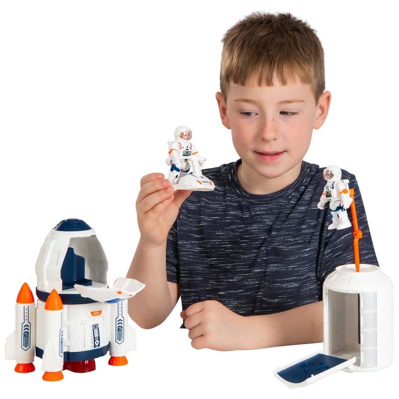 Navette Spatiale avec Figurines