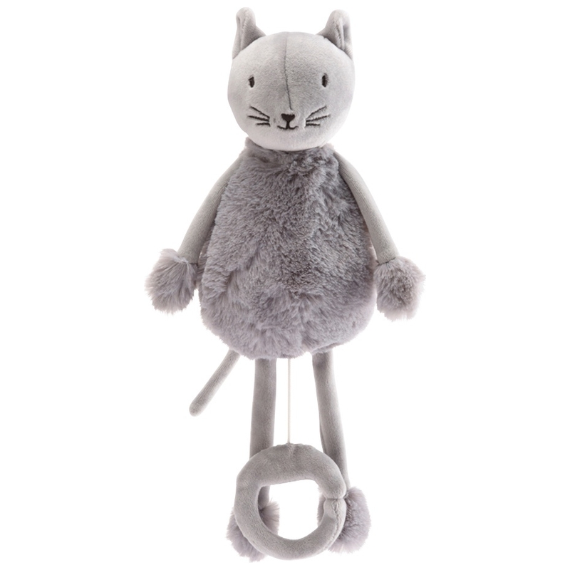 Peluche Boîte à musique Oscar le Chat