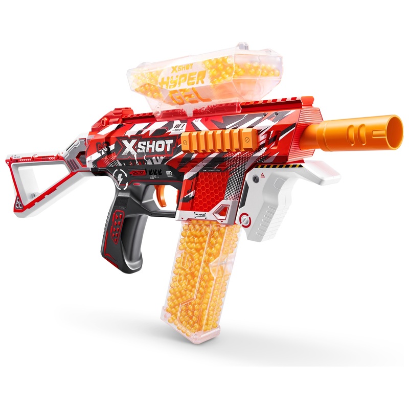 XSHOT - Blaster Trace Fire Hyper Gel avec 2500 Billes