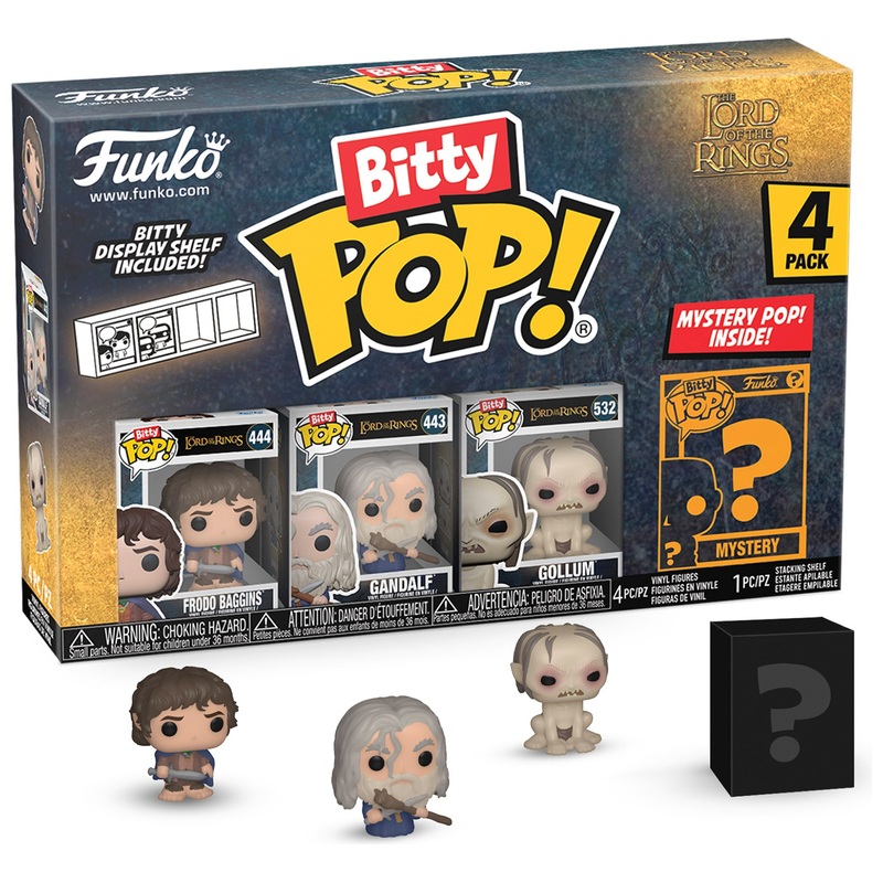 Funko Bitty POP! Figuren The Lord of the Rings Frodo 4-Pack