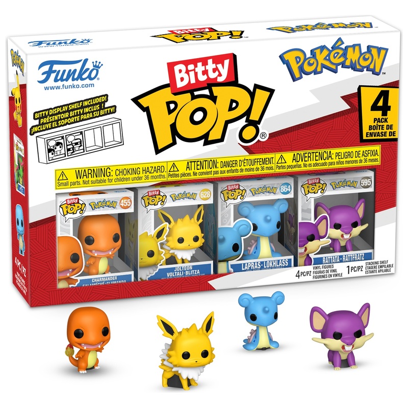 Funko Bitty POP! Figuren Pokémon Charmander 4-pack