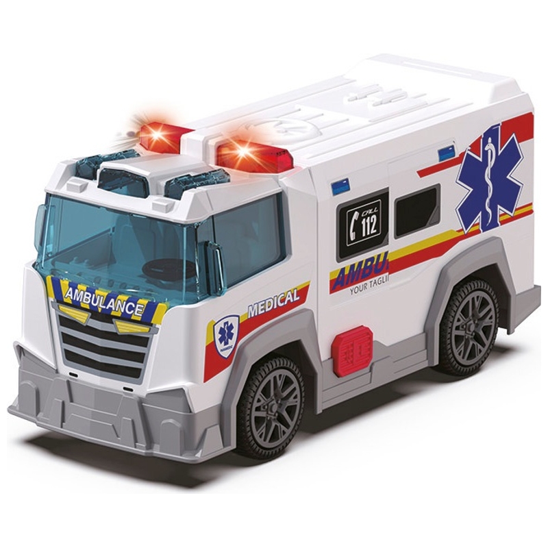 Super Wheelz - Ambulance avec Sons et Lumières