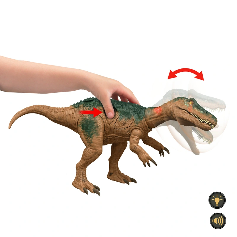 Jurassic World Dinosaur Action Figure Epic Attack Chomp Back Baryonyx view 5