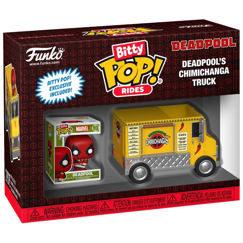 Funko Bitty POP! Rides Marvel Deadpool's Chimichanga Truc