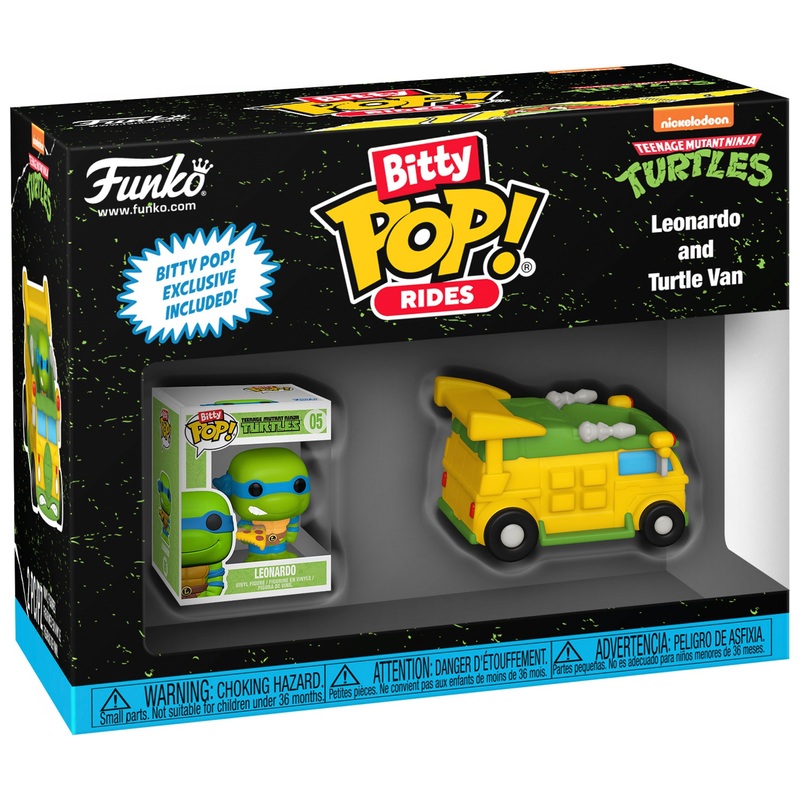 Funko Bitty POP! Rides Teenage Mutant Ninja Turtles Leonardo met Transporter
