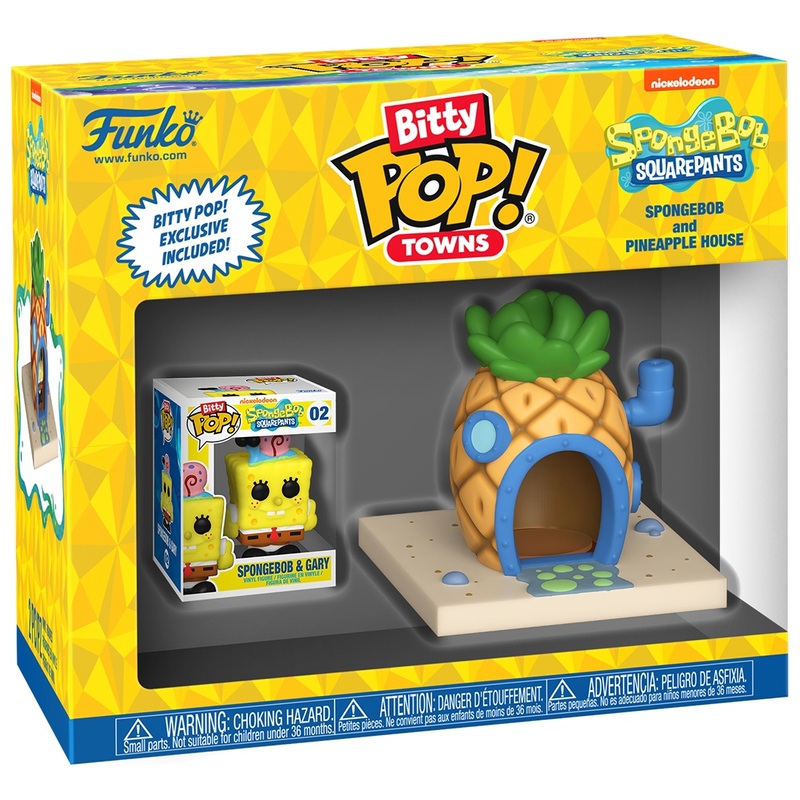 Funko Bitty POP! Towns: SpongeBob SquarePants SpongeBob and Pineapple House