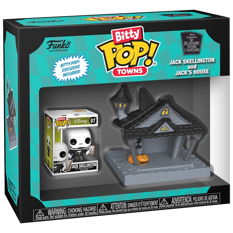 Funko Bitty POP! Figurine 07 Disney L'Étrange Noël de Monsieur Jack - Jack et sa Maison