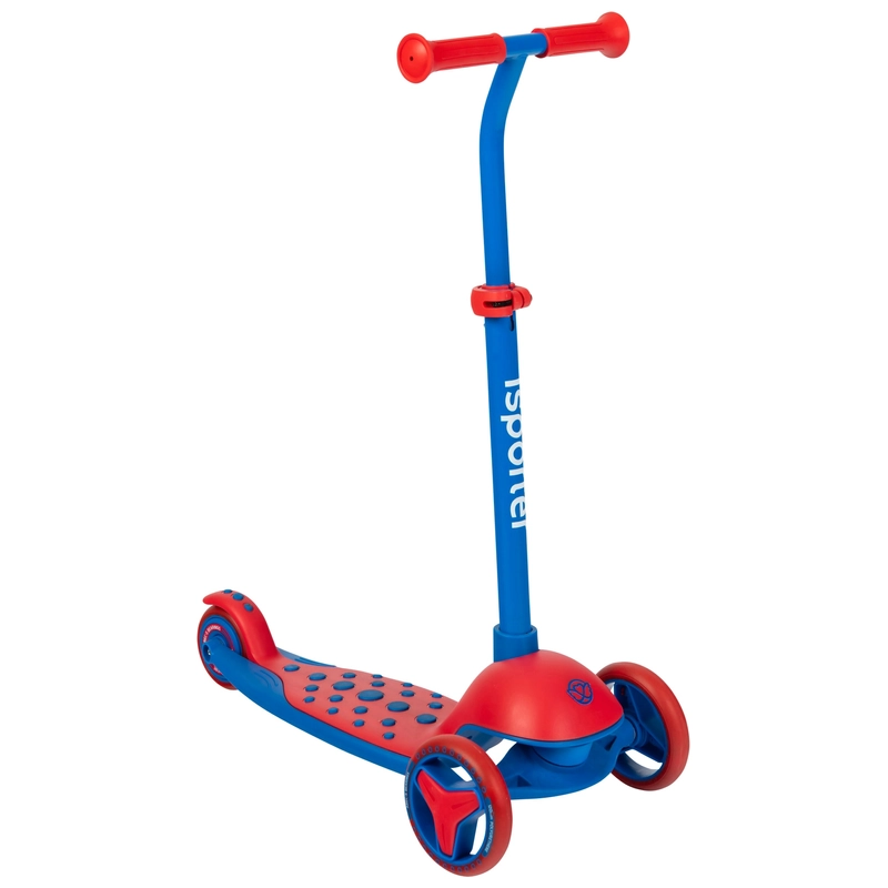 iSporter Mini Scooter Blue UK vibrant LED deck