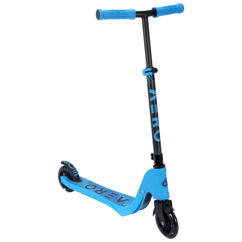 Aero C1 Scooter with LED Wheels Blue UK profile