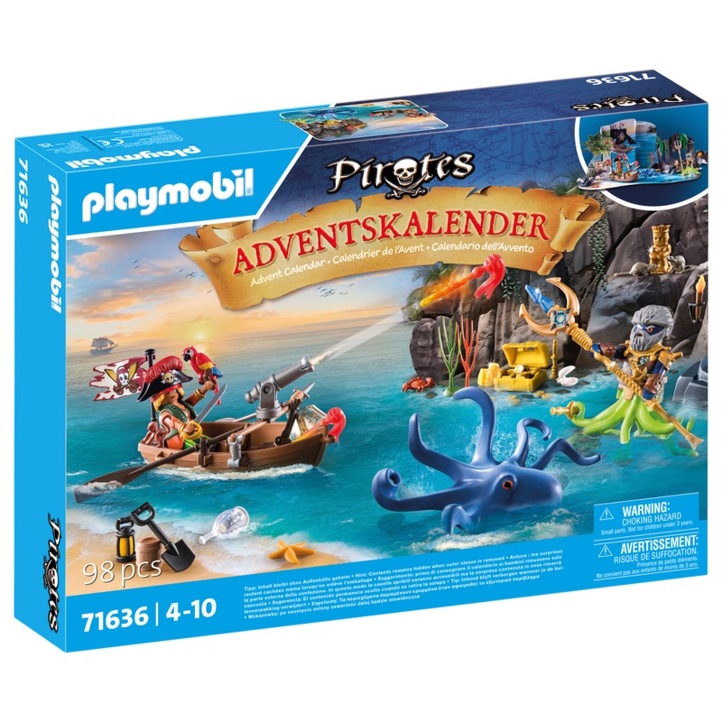 PLAYMOBIL Pirates 71636 Adventskalender: Piraten
