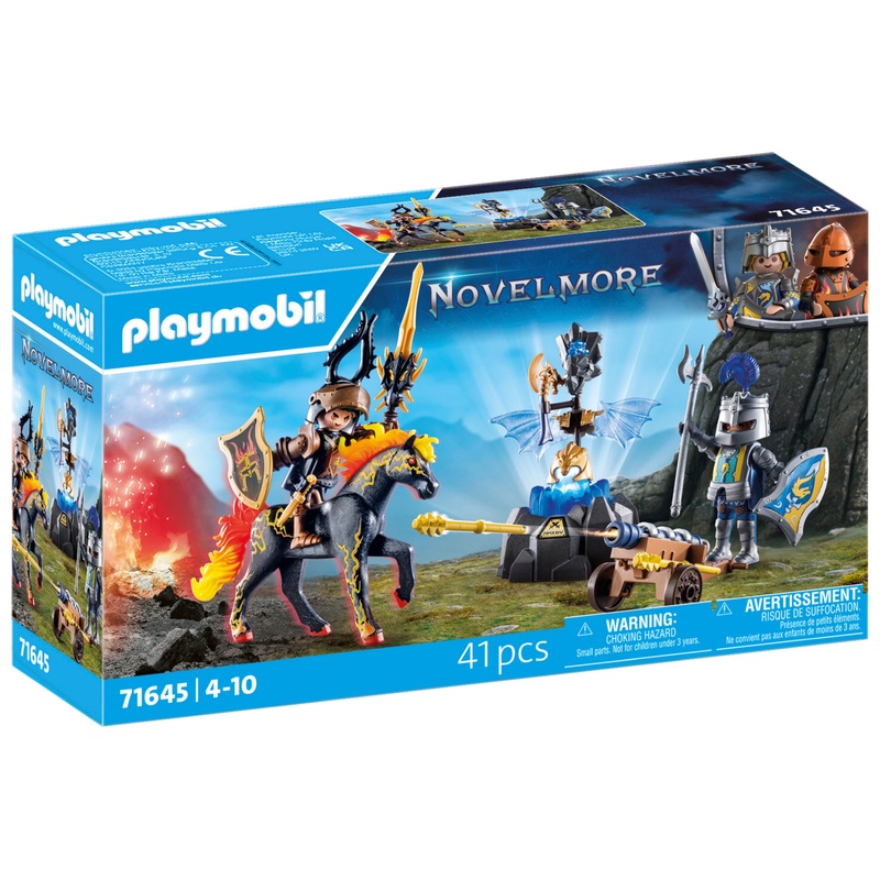 PLAYMOBIL Novelmore 71645 Bewaking van het Drakenharnas
