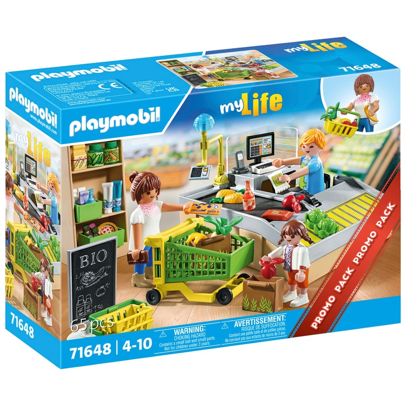 PLAYMOBIL my Life 71648 Biologische supermarkt