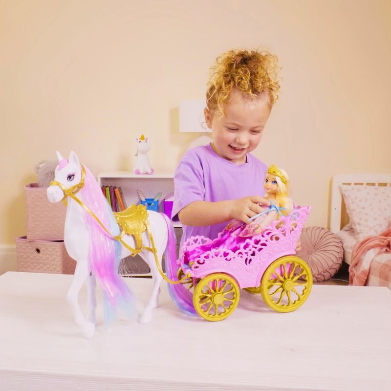 Dreameez Pop met Paard en Koets 29 cm