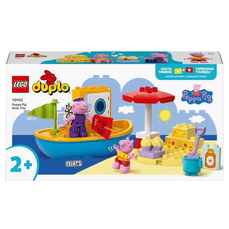 LEGO DUPLO 10432 Peppa Pig bootreis Set