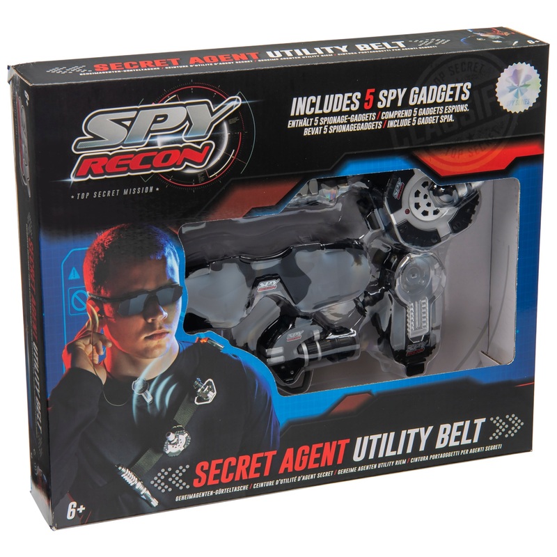 Spy Recon Secret Agent Utility Belt Piece Set Smyths Toys UK