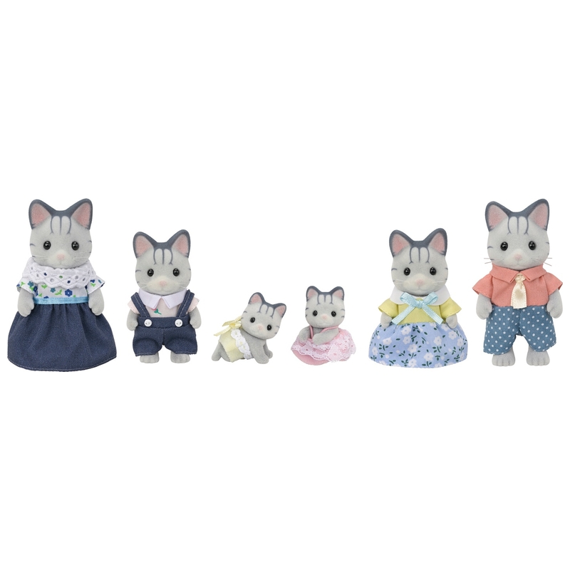 Sylvanian Families Fisher Cat Family