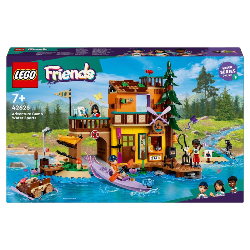 LEGO Friends 42626 Sports Aquatiques à la Base d'Aventure