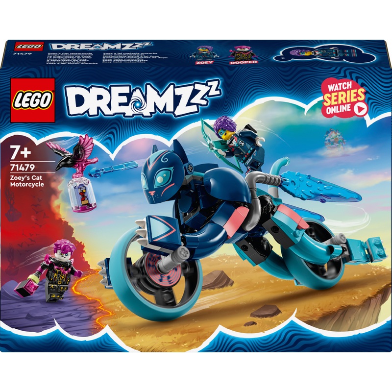 LEGO DreamZzz 71479 Le Chat-Moto de Zoey