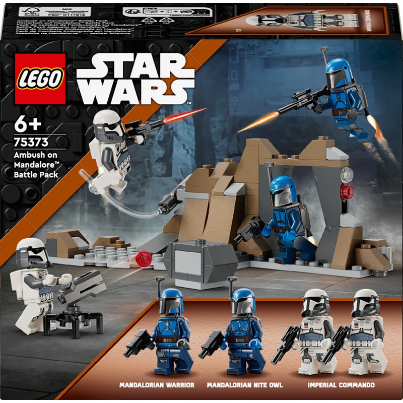 LEGO Star Wars 75373 Pack de Combat de l'Embuscade sur Mandalore