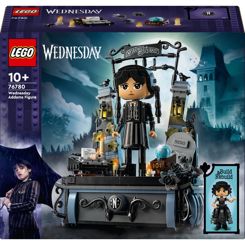 LEGO Mercredi 76780 Figurine de Mercredi Addams