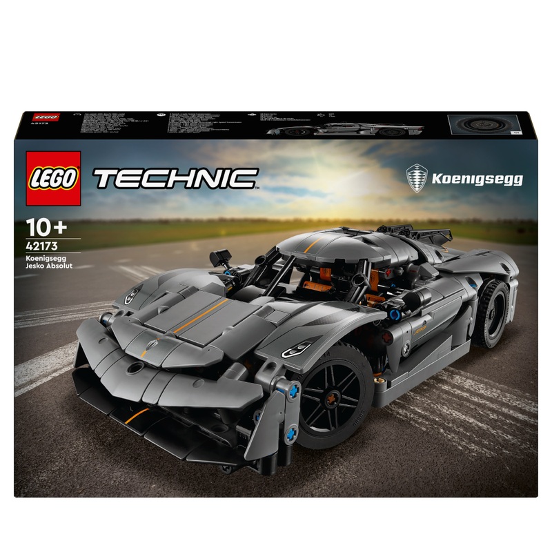 LEGO Technic 42173 Hypercar Koenigsegg Jesko Absolut Grise | Smyths ...