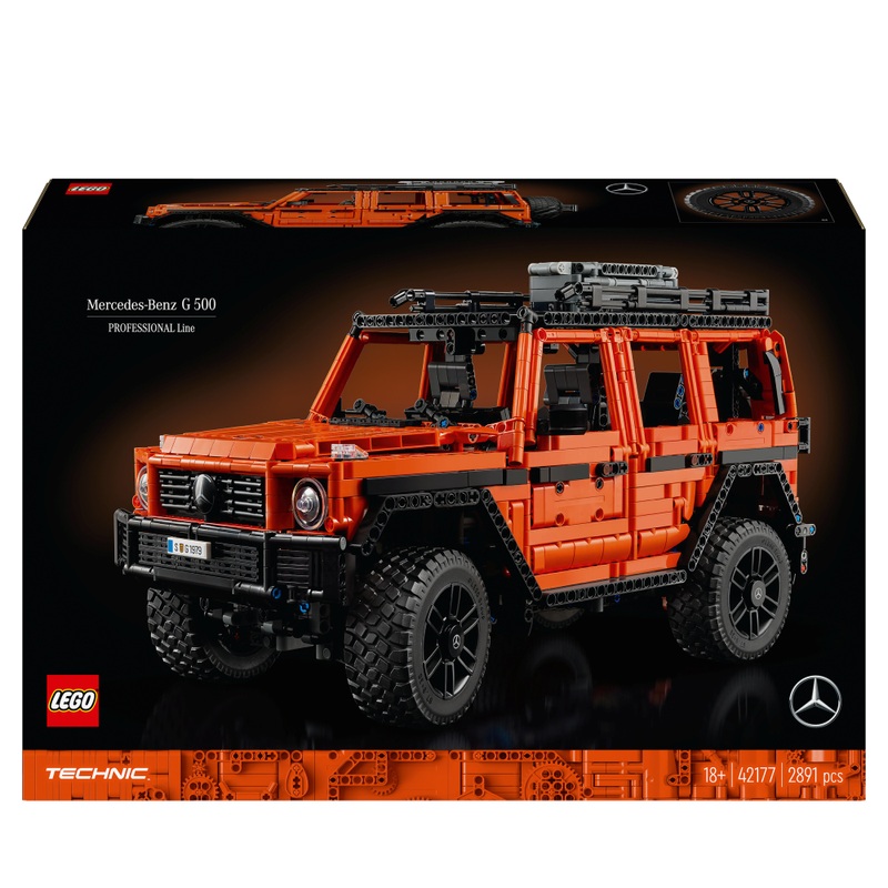 LEGO Technic 42177 Mercedes-Benz G 500 PROFESSIONAL Line Set