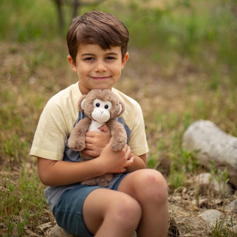 World's Softest Plush Knuffel Aap 25 cm