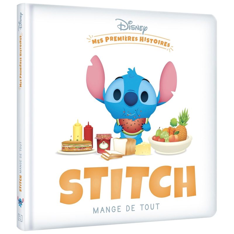 Disney Stitch - Livre Stitch Mange de Tout