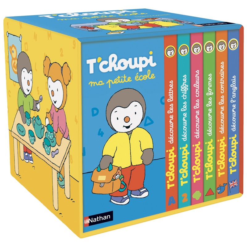 T'choupi - Ma Petite École 6 Livres | Smyths Toys France