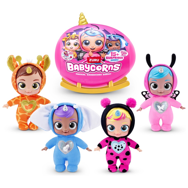 Babycorns Pop Rainbocorn Baby Surprise Serie 1 assorti