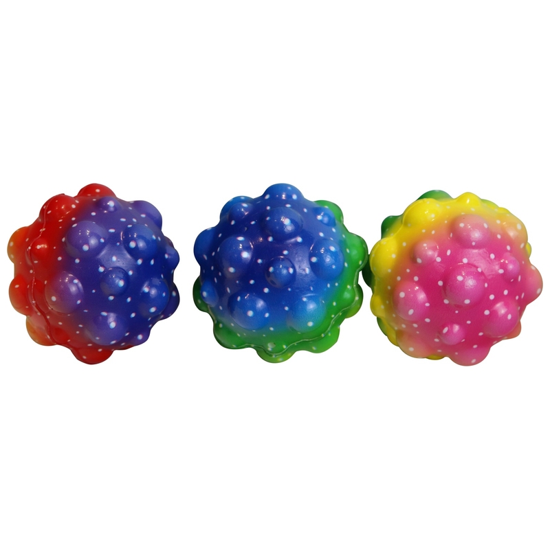Sponge Balls Rubberen Bal 7 cm assorti