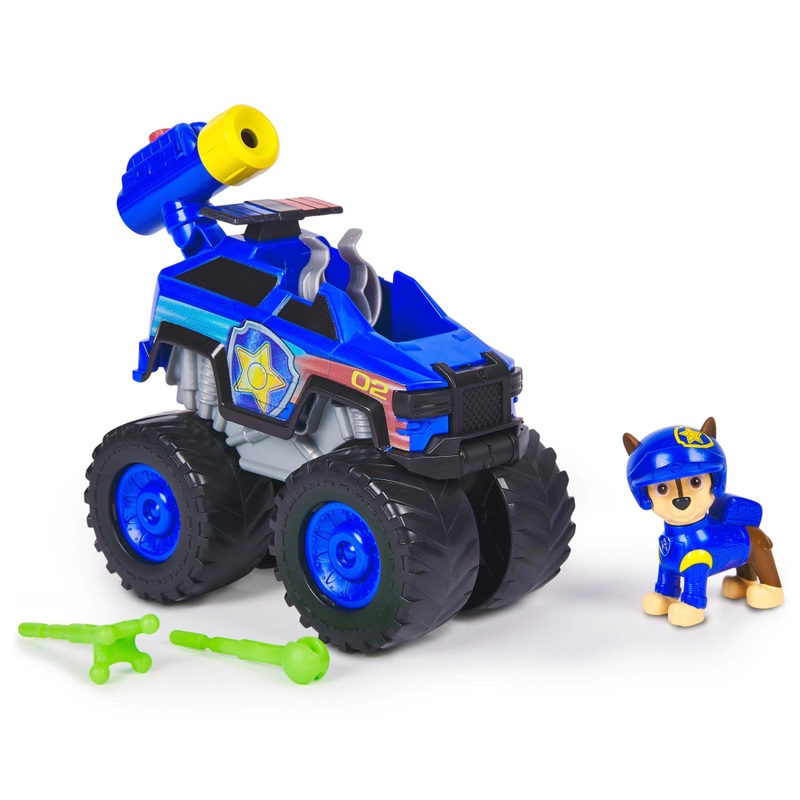 La Pat'Patrouille - Rescue Wheels Figurine Chase et son Véhicule
