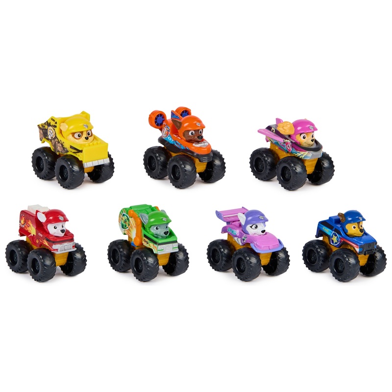 PAW Patrol Rescue Wheels Voertuigen Pup Squad 7-Pack