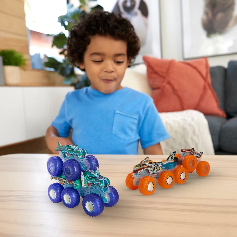 Hot Wheels Monster Trucks Big Rig and Truck set in UK