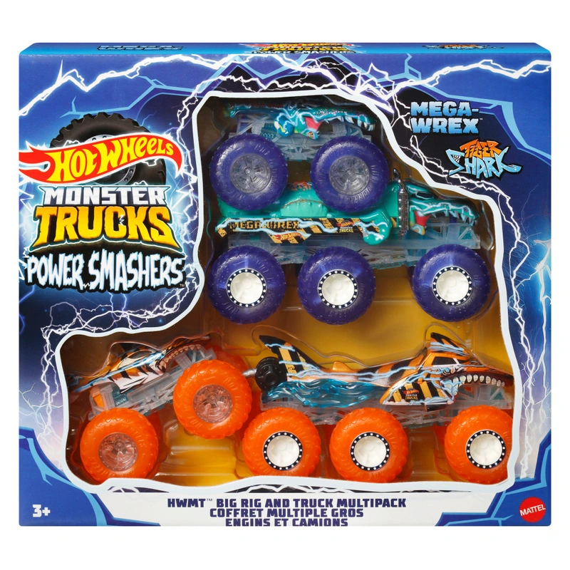 Hot Wheels monster truck set for children in the UK