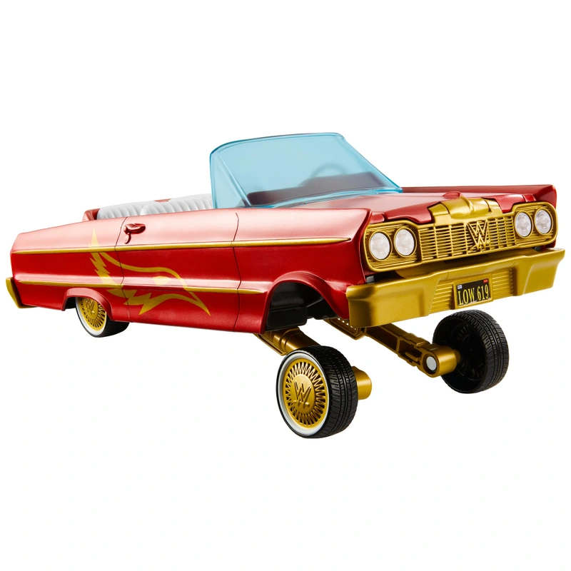 WWE Main Event Lucha Low Rider Vehicle Playset with Rey Mysterio Action Figure view 6