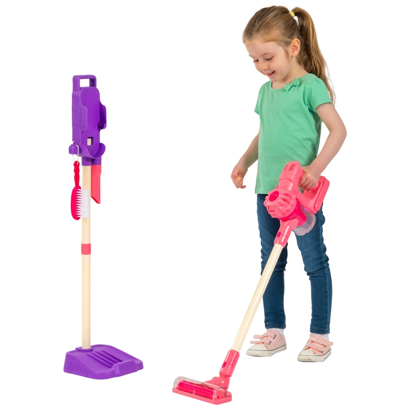 Aspirateur Sans Fil Avec Support - Rose