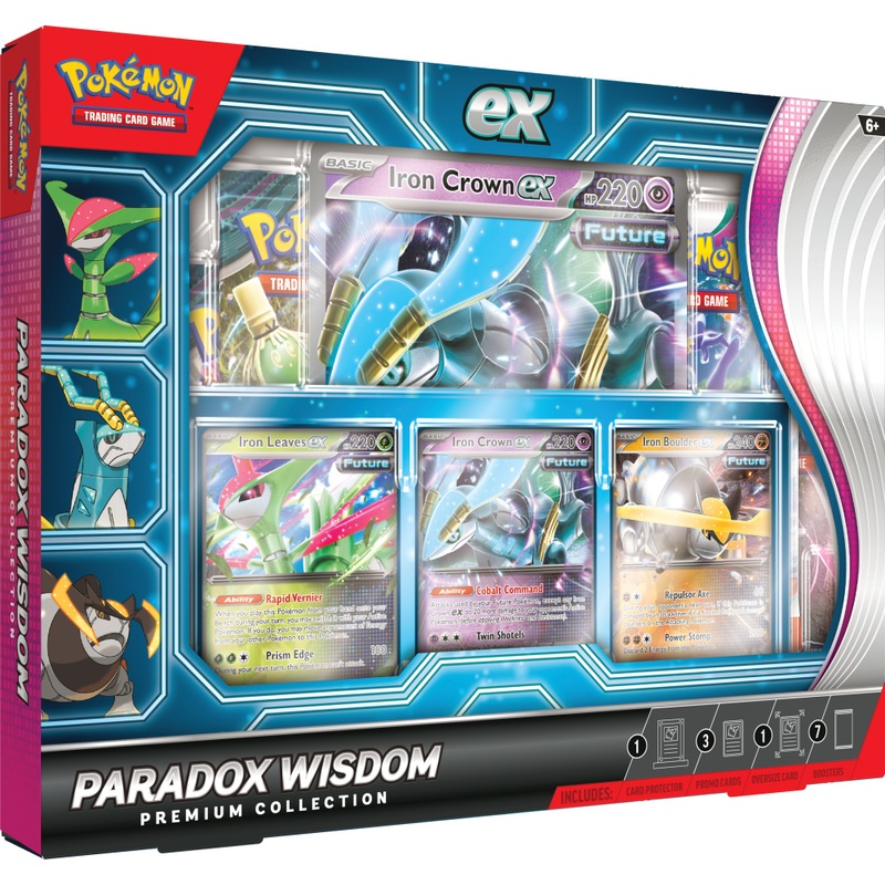 Pokemon Trading Card Game (TCG): Paradox Wisdom Deluxe ex Premium Collection met 7 boosters