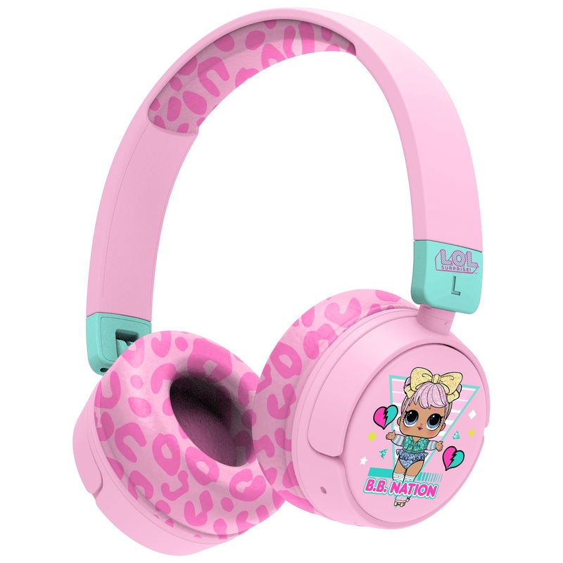 L.O.L Surprise! - Casque Audio Bluetooth Motif Léopard