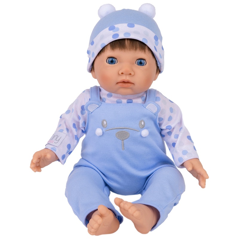 Tiny Treasures - Bébé en Tenue Ours Bleu 44 cm