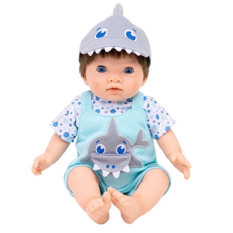Tiny Treasures Baby Doll Clothes Jawsome Shark Outfit 44cm