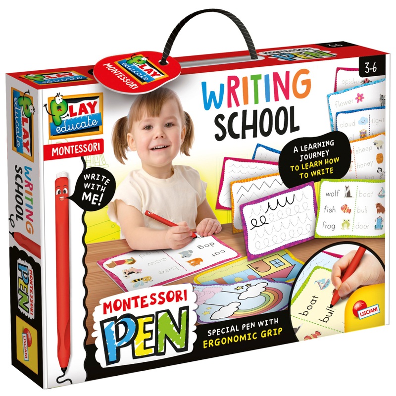 Montessori Pen Writing School Set