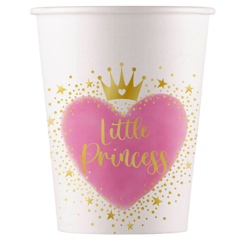 My Little Princess Papieren Bekertjes 8 Stuks