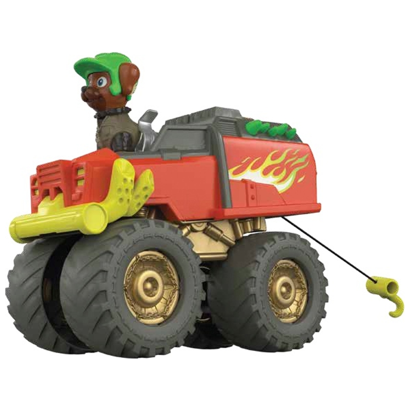 PAW Patrol Rescue Wheels Figuur Boomer met Monstertruck