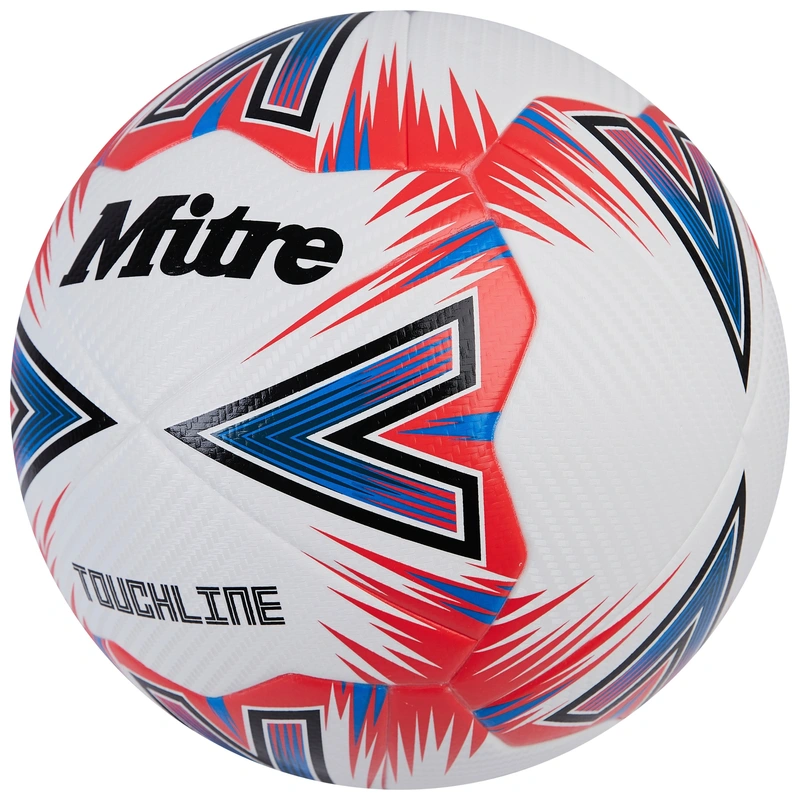 Close up of Mitre Touchline red football