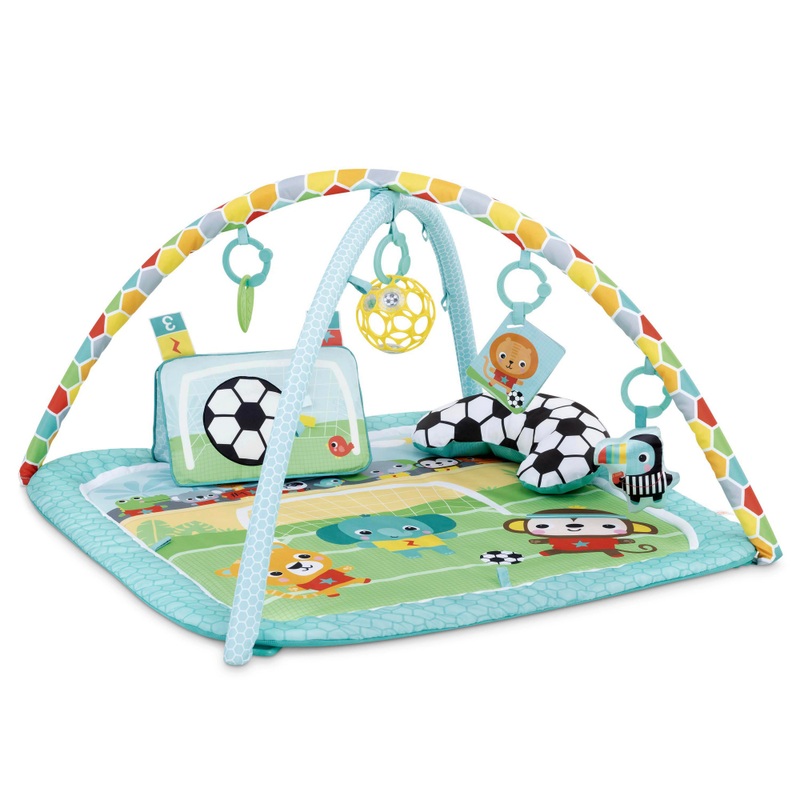 Bright Starts Speelkleed Grip & Kick met Babygym